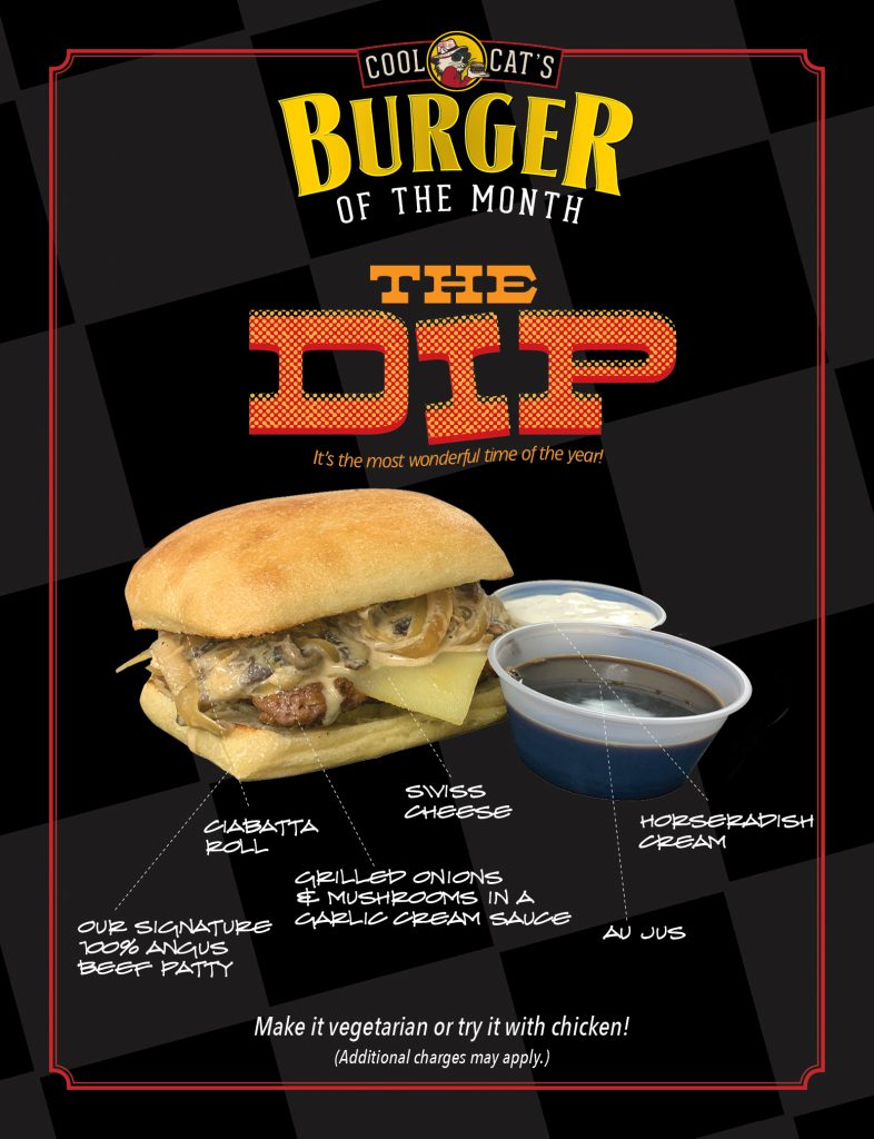 Cool Cat’s January Burger of the Month