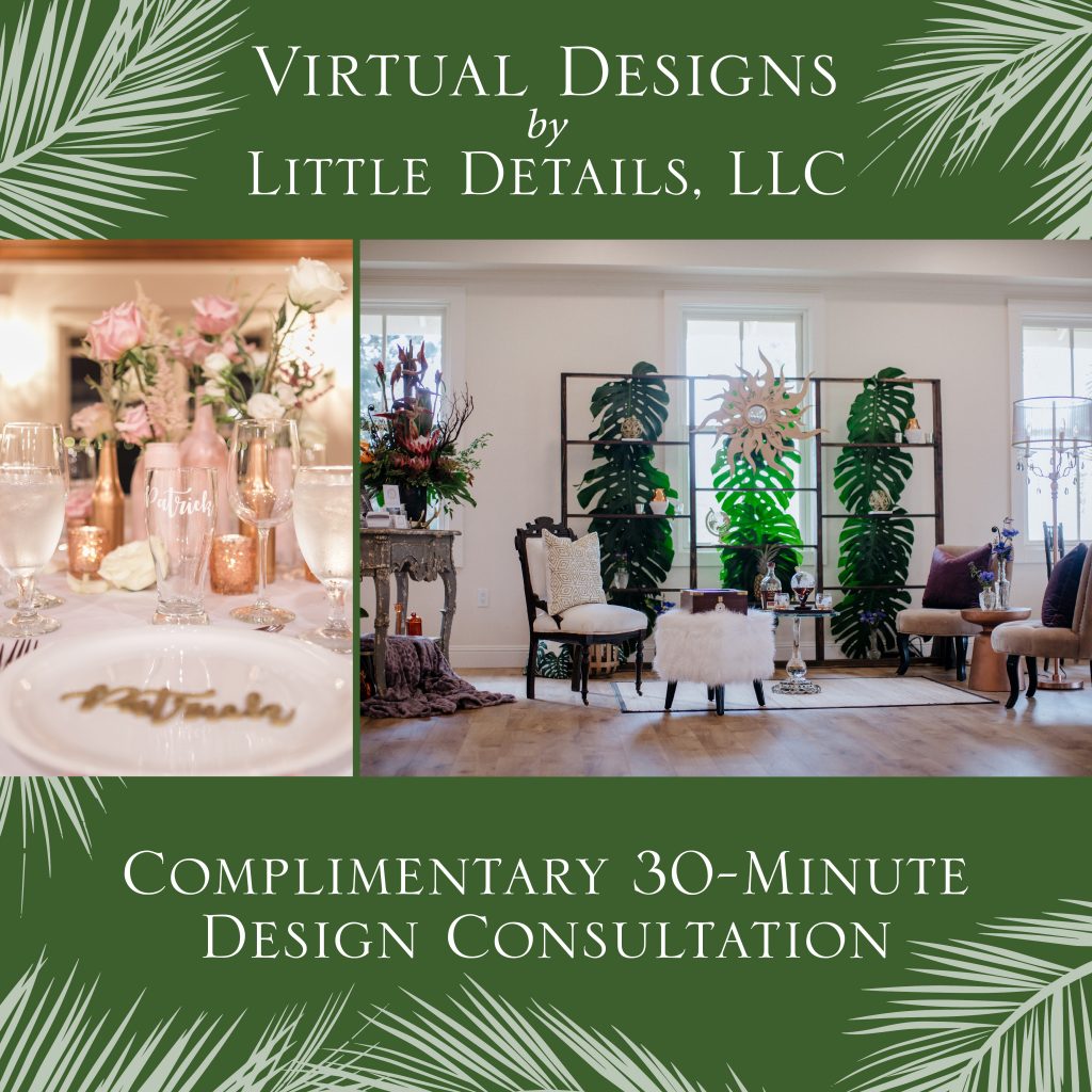 Little Details offers Free Design Consultation!